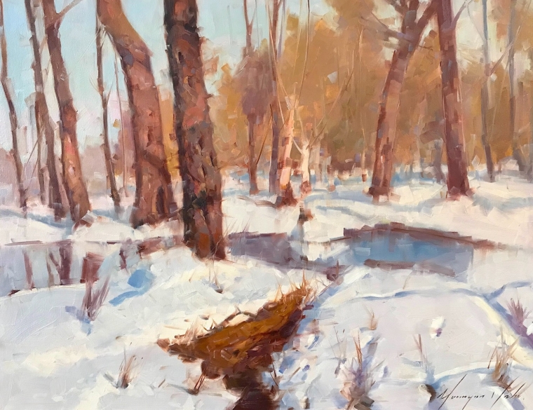 Coming to Life, Original oil Painting, Handmade artwork, One of a Kind